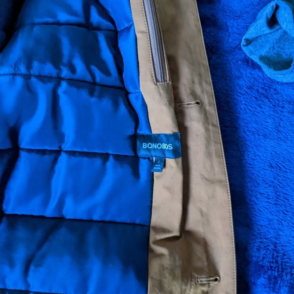 Tan winter coat (the lined mac jacket) - Picture 3 of 3